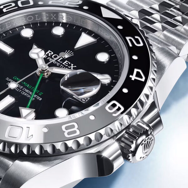 خرید ساعت رولکس مردانه GMT Master II نقره‌ای Rolex